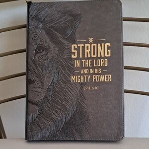 New!Gray and Gold Inspirational Journal